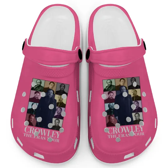 Crowley Supernatural Eras Tour Clogs, Crowley Supernatural Vintage Clogs