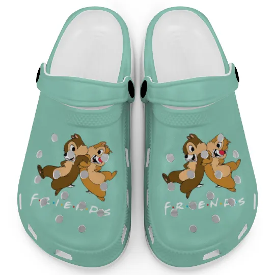 Chip And Dale Friends Clogs, Chip and Dale Clogs, Disney Friends Clogs