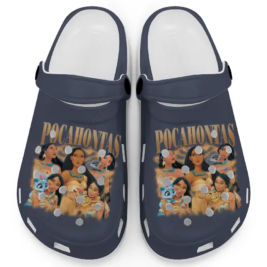 Disney Pocahontas Princess Homage Clogs, Disney Princess