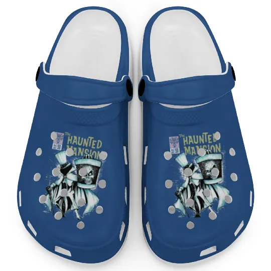 The Haunted Mansion Halloween Clogs, Disney Haunted Clogs, Disney Halloween Clogs, Disneyland Clogs, Horror Movie Clogs