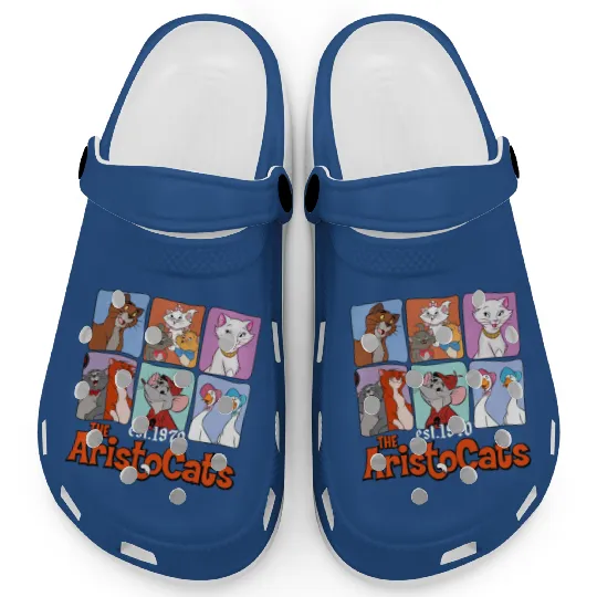 Disney The Aristocats Characters Group 1970 Clogs, Disney The Aristocats Clogs