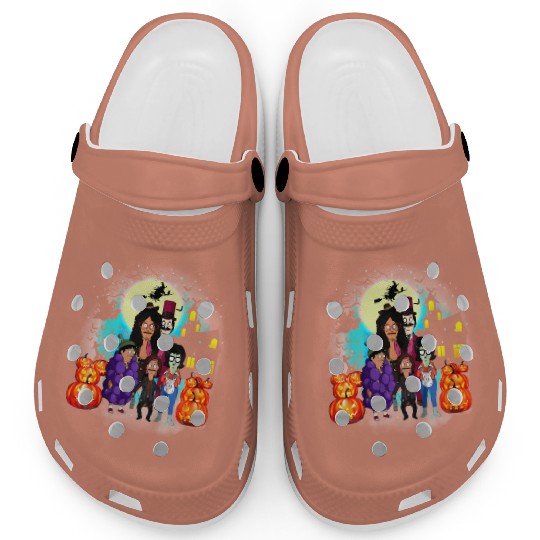 Bobs Burgers Pumpkin Halloween Clogs