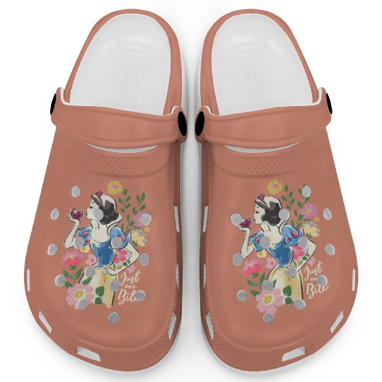 Retro Disney Snow White And The Seven Dwarfs Floral Clogs,