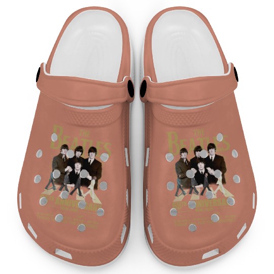 The Beatles Rock Band 1960-2025 65th Anniversary Clogs