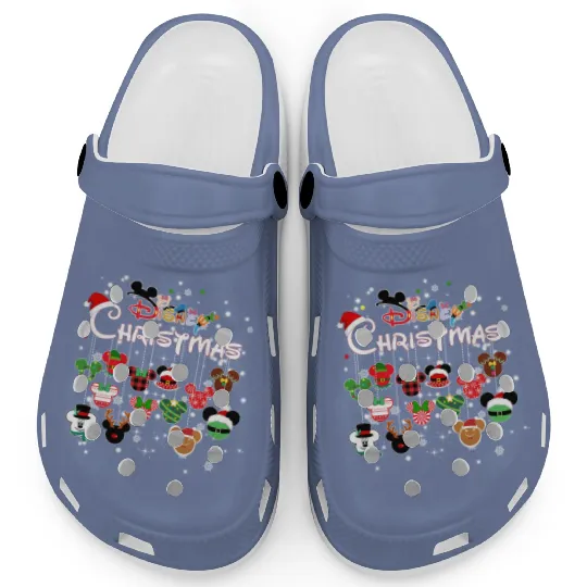 Disney Christmas Mickey ball Clogs, Mickey's very merry Christmas party 2023 Clogs, Magic Kingdom Christmas Clogs