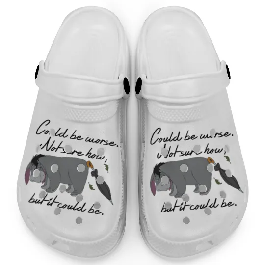 Country Clogs Disney Winnie The Pooh Eeyore Could Be Worse