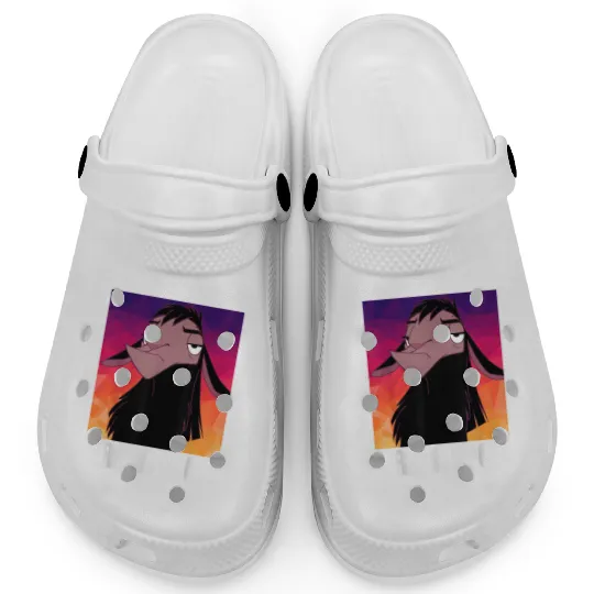 Disney Emperors New Groove Kuzco Llama Bring It Clogs