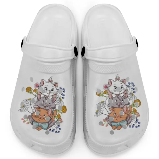 Discover Disney Animal Clogs, Disney Cat Clogs, Disney Aristo cats Clogs, Disney Family Clogs, Disney World Clogs