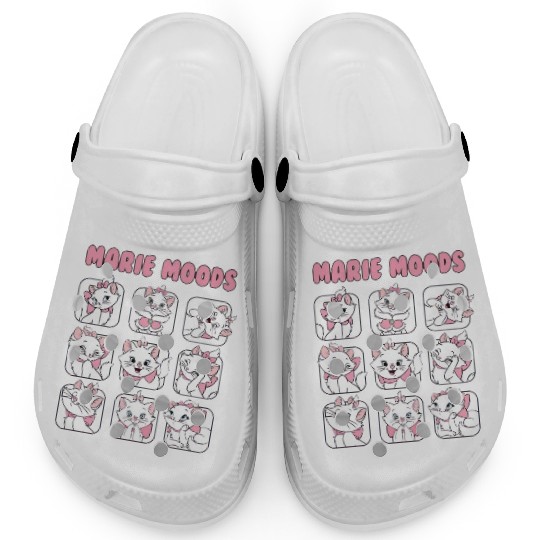 Lovely Marie Cat Moods Aristocats Disney Clogs