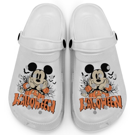 Disney Halloween Clogs, Mickey Halloween, Vintage Disney Clogs