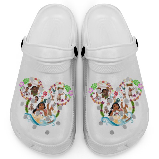 Disney Moana Clogs, Moana Mickey Ears Clogs, Moana Trip Clogs