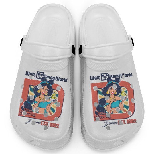 Princess Jasmine, Disney Jasmine Princess, Disney Princess Clogs