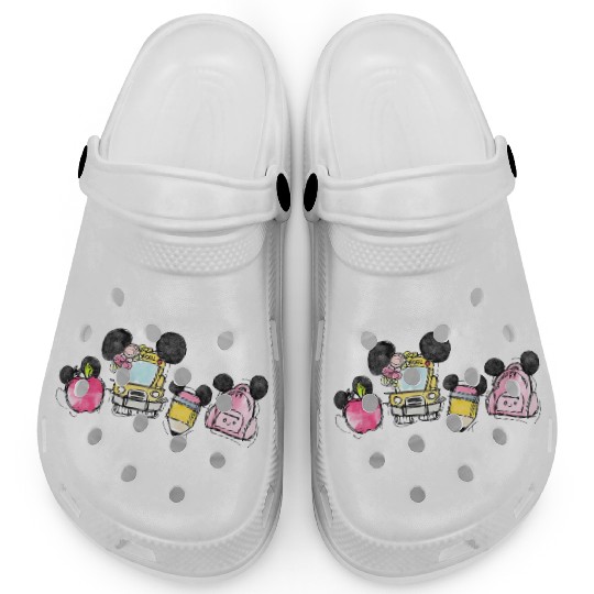 Disney Teacher Clogs | Disney Teacher Librarian Principal School Clogs