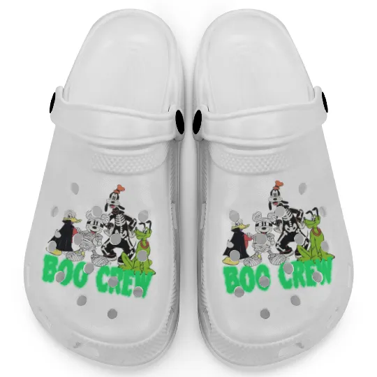 Disney Mickey Halloween Glow Dark Clogs