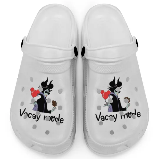 Disney Villains Vacay Mode, Maleficent Queen Sleeping Beauty Villain Clogs
