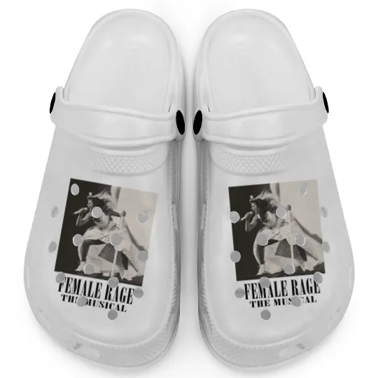 Discover Female Rage The Musical Clogs, Taylor Eras Tour TTPD Clogs