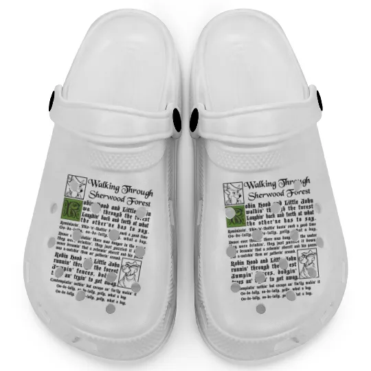 Sherwood Forest - Robin Hood Disney - Clogs