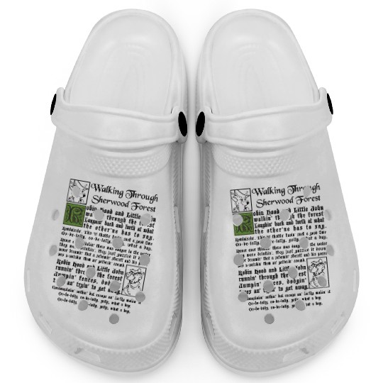 Sherwood Forest - Robin Hood Disney - Clogs