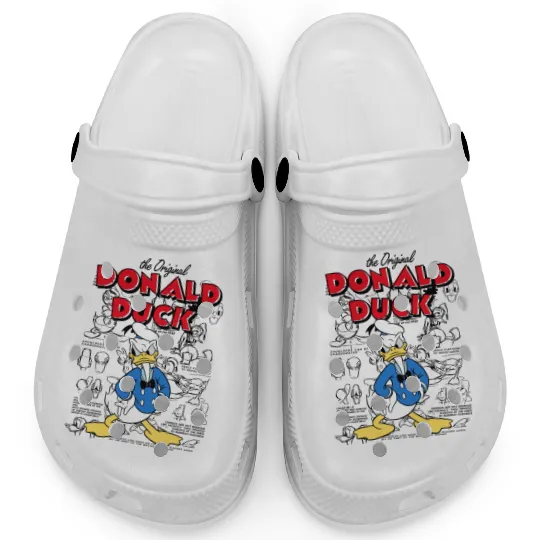 Disney Donald Duck Clogs, Donald Duck Clogs
