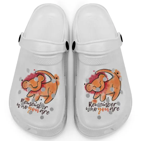 Disney Simba Remember Who You Are Clogs, The Lion King Simba Clogs