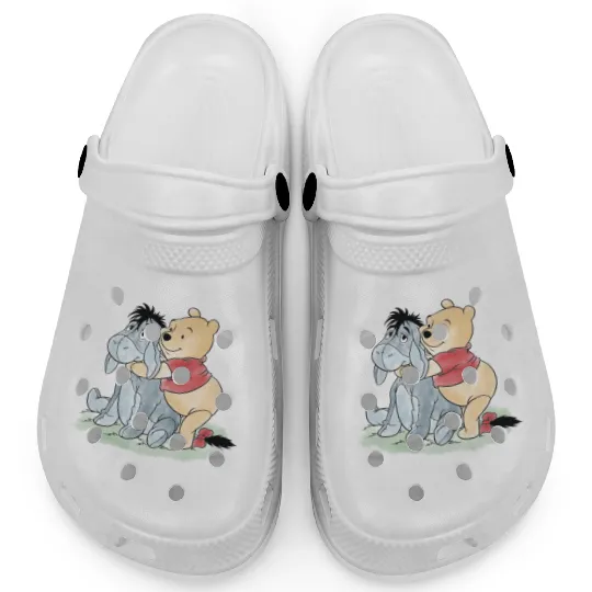 Pooh and Eeyore Clogs, Winnie The Pooh, Disney Clogs
