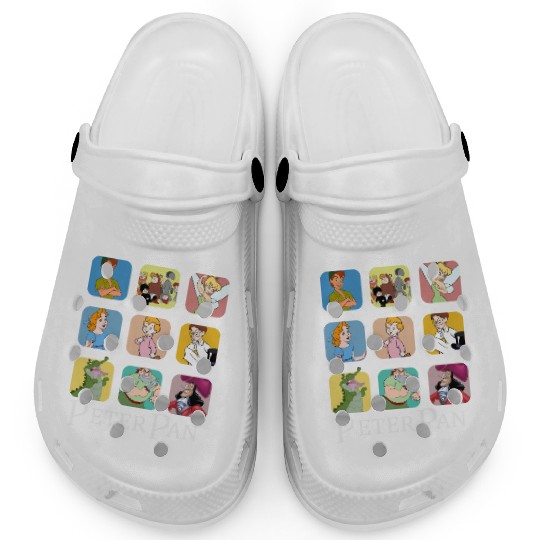 Disney Peter Pan Characters Clogs, Peter Pan Clogs