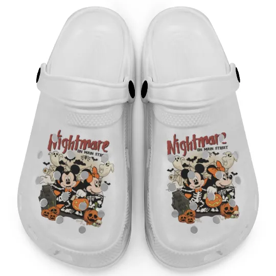 Disney vintage  Clogs - Disney Halloween Clogs - Disney Epcot Clogs