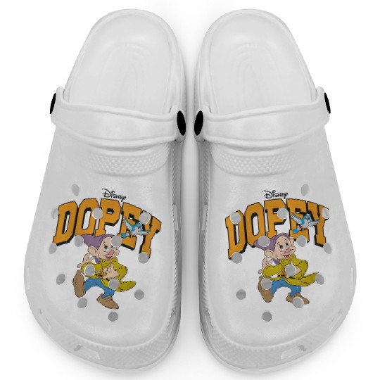 Vintage Dopey Dwarf Clogs, Snow White Seven Dwarfs Clogs, Disney World Disneyland Family Trip