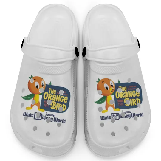 Vintage Disney Orange Bird Clogs