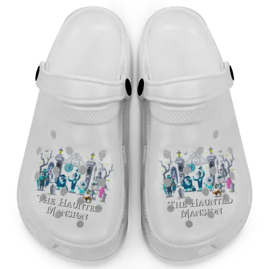 Disney The Haunted Mansion Halloween Clogs, Forget The Castle I'm Here for The Haunted Mansion Clogs