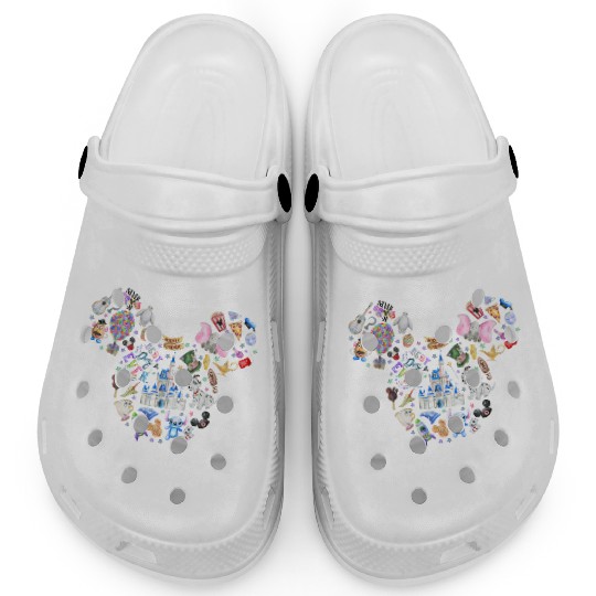 Disney Mickey Ears Clogs, Disneyland Vacation Clogs, Best Day Ever