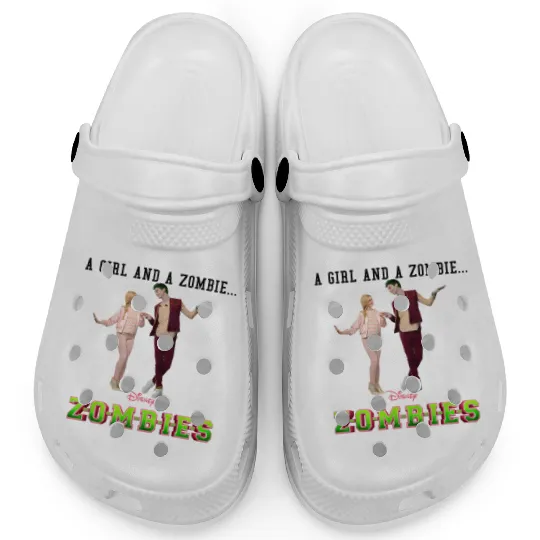 Disney Zombies A Girl and A Zombie Clogs