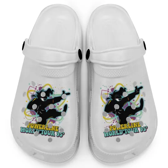 Goofy Movie Powerline Clogs | A Goofy movie Clogs | Disneyland Powerline Stand Out Tour Clogs