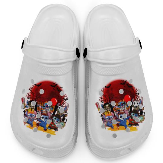 Horror Stitch Halloween  Color Clogs, Halloween Clogs Trick or Treat, Disney Horror Nights