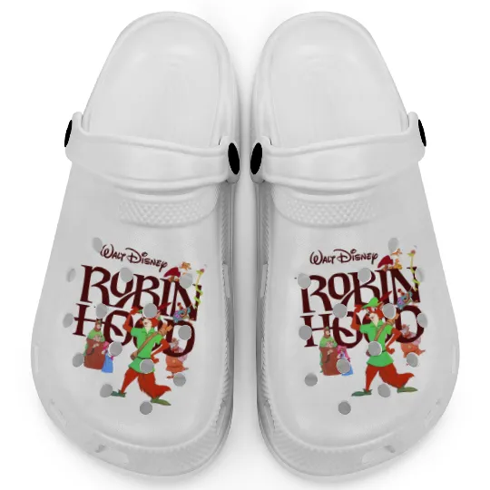Retro Disney Robin Hood 1973  Clogs, Robin Hood Clogs