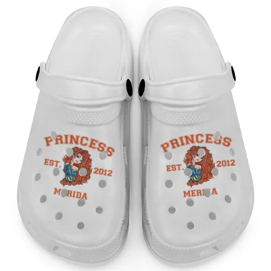 Princess Merida Clogs, Brave Movie, Disney Vacation Clogs, Disney Family Clogs, Disney Princess