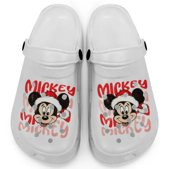 Mickey Mickey  Christmas,Mickey Mouse Christmas, Disney Mickey Christmas Clogs