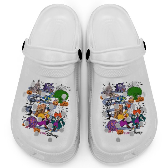 Disneyland Halloween Half Marathon Weekend 2024 Clogs, Haunted Mansion Runners