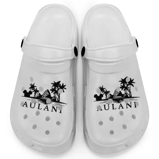 Vintage Aulani Mickey Clogs, Aulani Disney Clogs