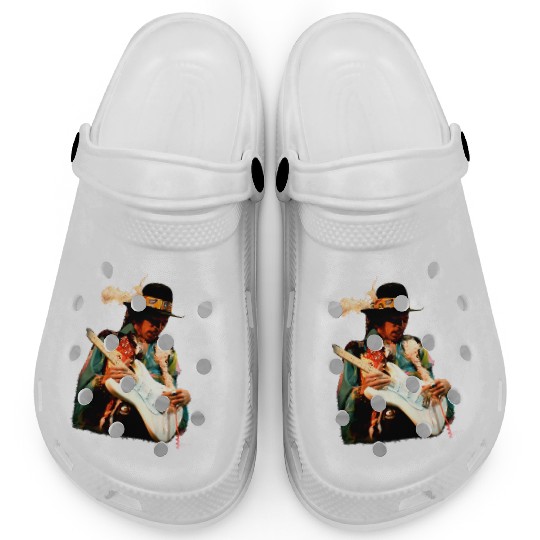 Jimi Hendrix Clogs, Jimi Hendrix Retro Vintage Clogs
