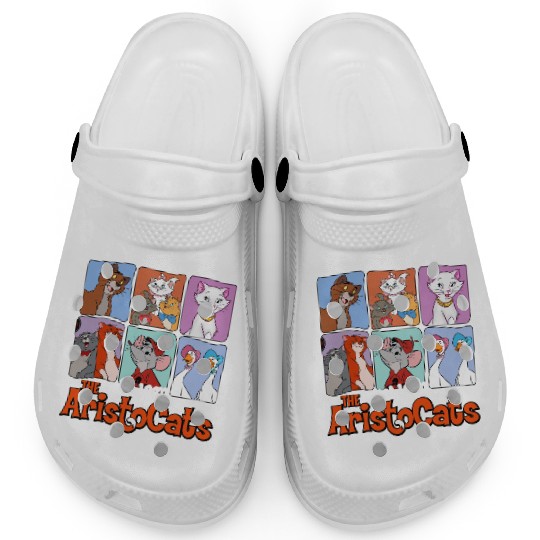 Disney The Aristocats Characters Group 1970 Clogs, Disney The Aristocats Clogs