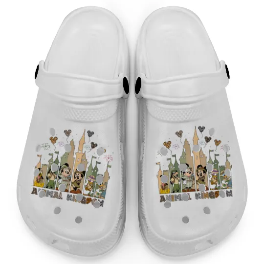 Disney Animal Kingdom Clogs, Magic Kingdom Clogs, Disney Leopard Print