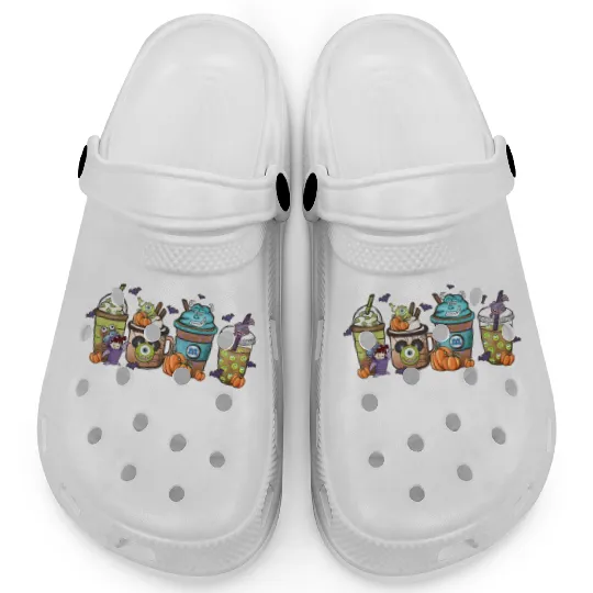 Disney Monsters Inc  Latte Clogs, Monsters Inc Coffee Clogs