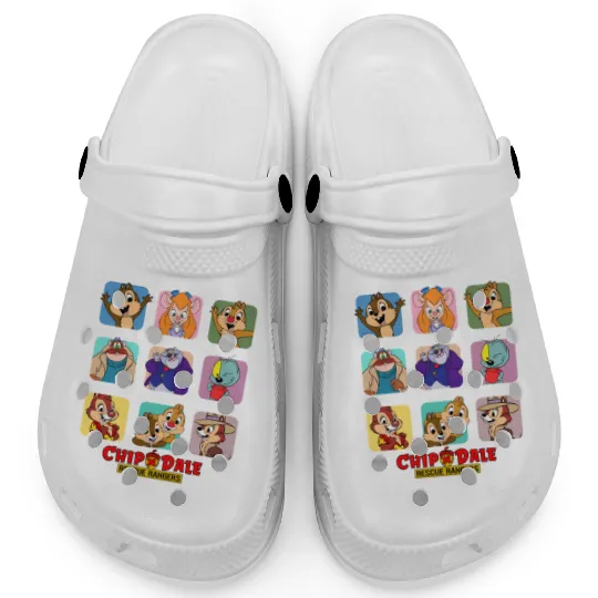 Disney Chip and Dale Rescue Rangers  Clogs, Disney Portrait