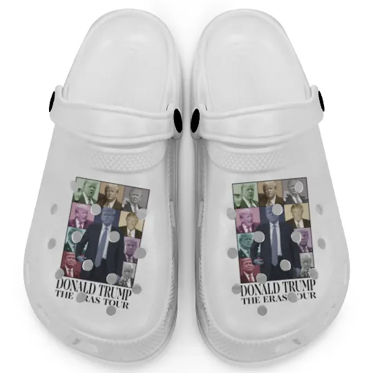 Donald Trump Eras Tour Clogs, Donald Trump, Trump 2024 Clogs