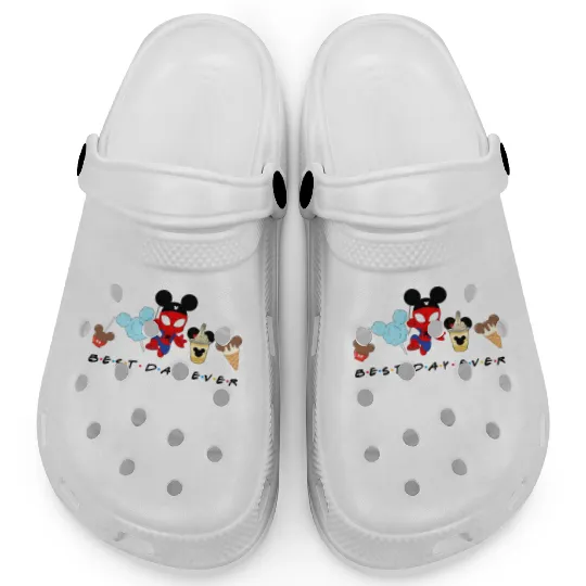 Spiderman Best Day Ever Clogs, Baby Spiderman, Disney Snacks Clogs