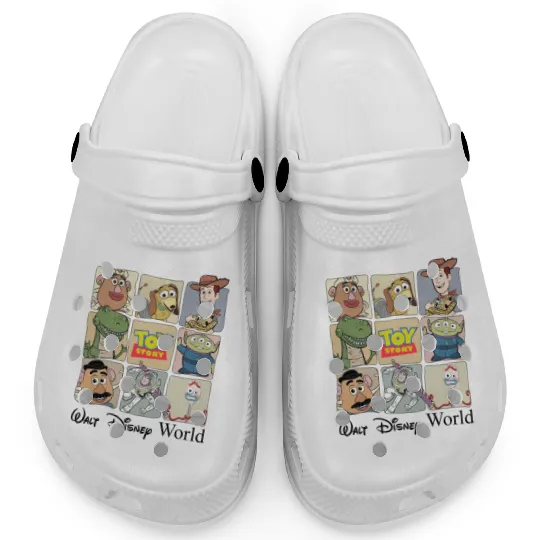 Toy Story Disneyworld Clogs, Disney Pixar Toy Story Clogs