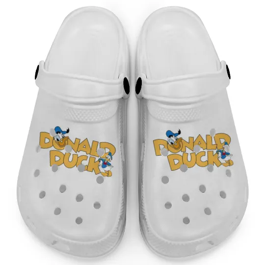 Disney Donald Duck Clogs, Disney  Clogs, Disneyland Clogs, Donald Duck Gift Clogs, Popular Clogs, Donald Duck Gift