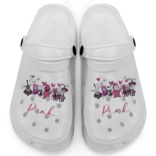 Disney Halloween Clogs, In October We wear Pink, Oogie Boogie 2022
