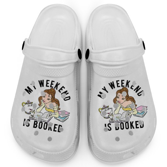 Disney Beauty And The Beast Belle My Weekend Is Booked Clogs